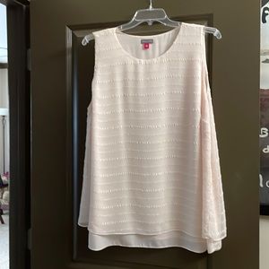 Pink Sleeveless Blouse from Vince Camuto - 2X
